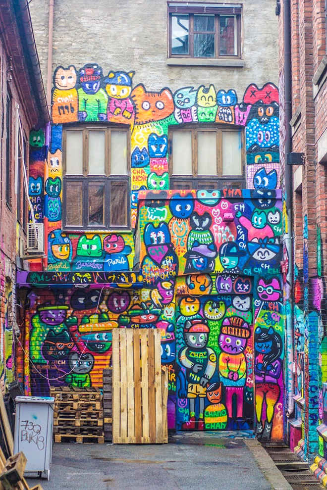 colourful graffiti oslo