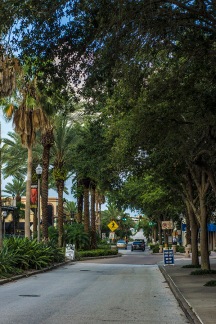Street in St Pee, Florida